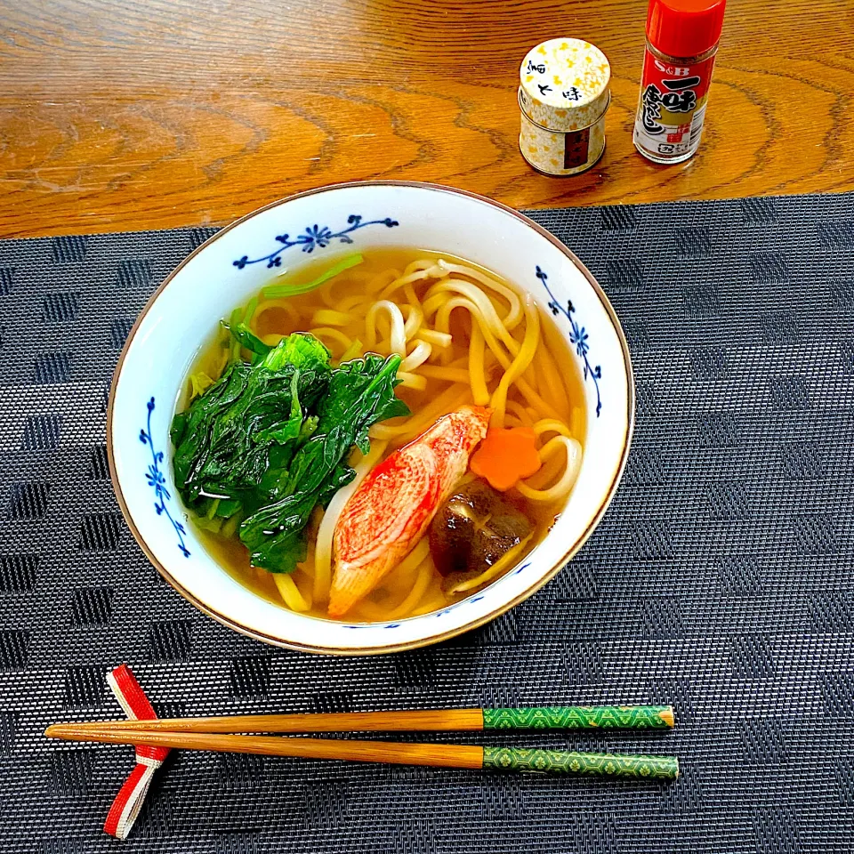 Snapdishの料理写真:年明けうどん|yakinasuさん