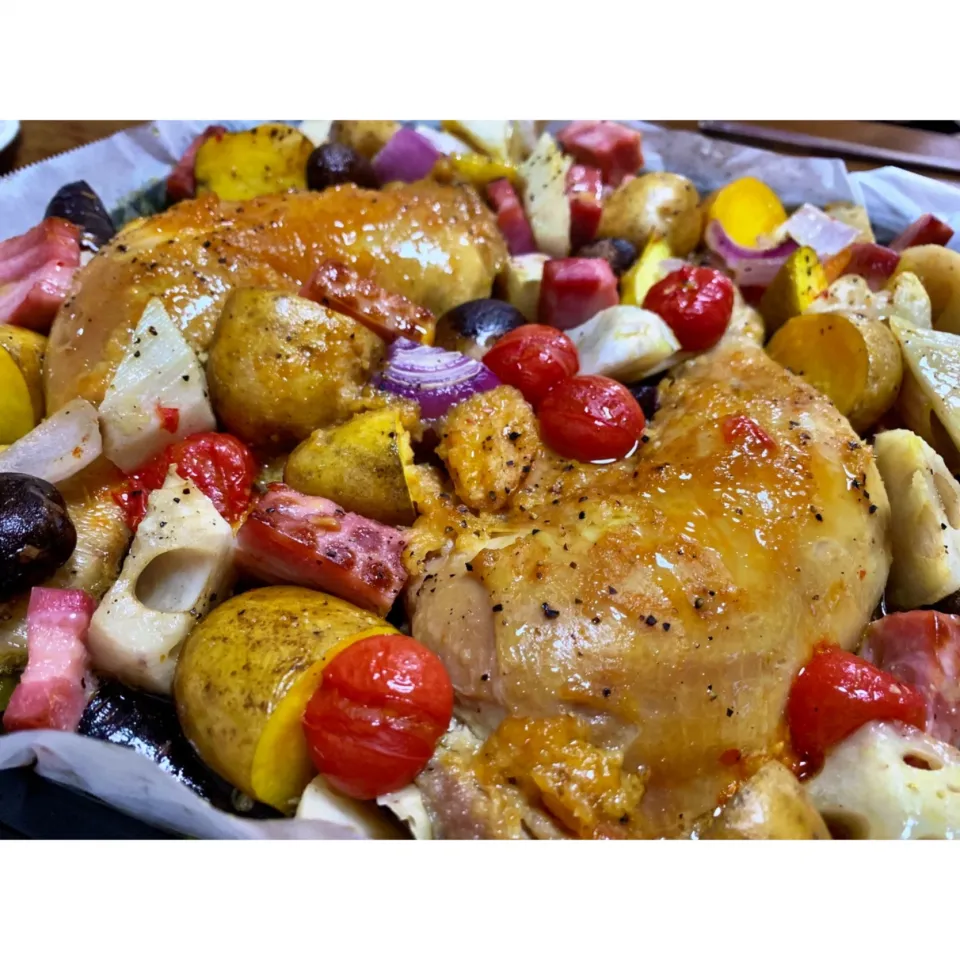 チキンのギュウギュウ焼き|HALさん