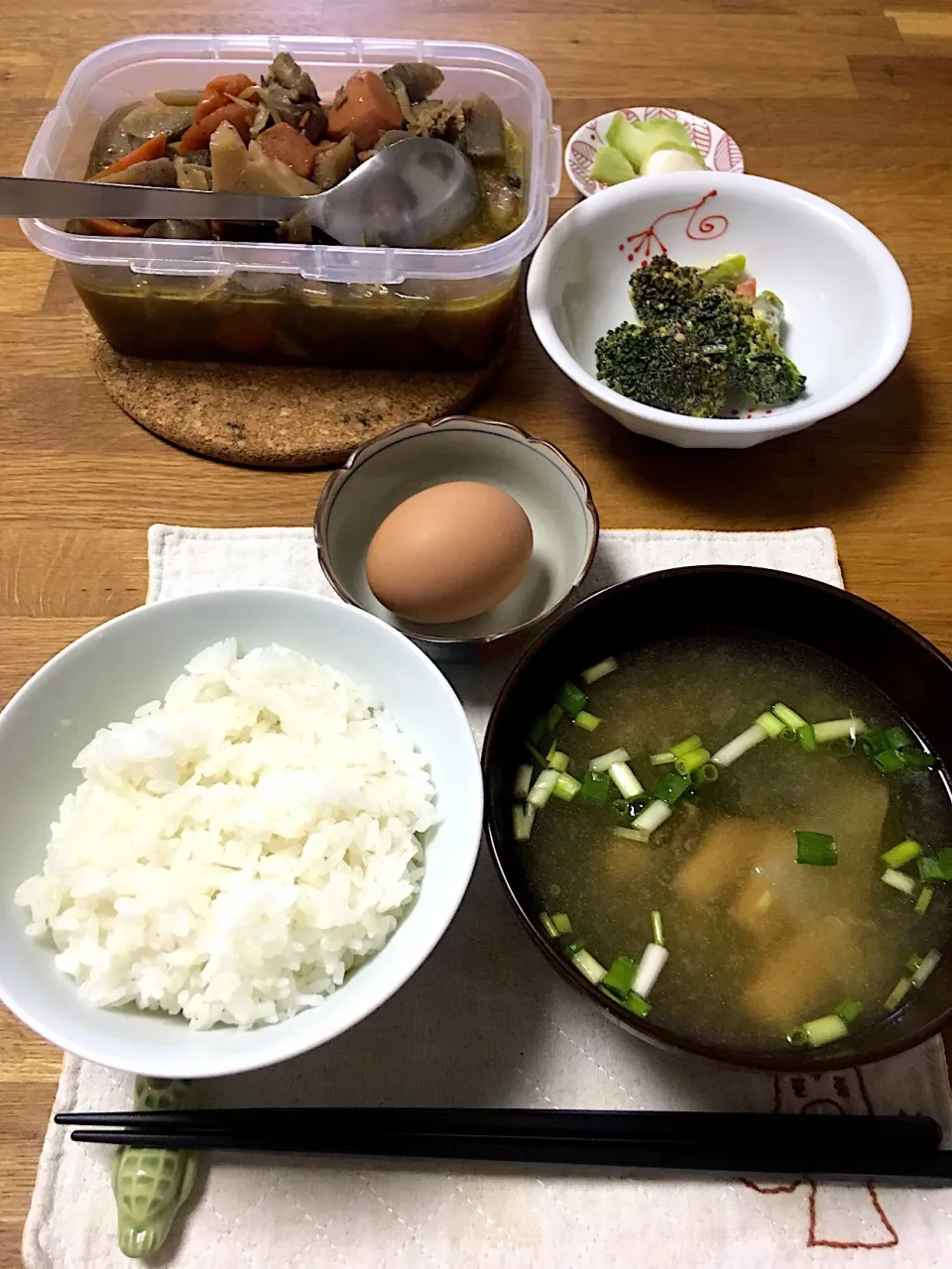 朝ごはん(お正月の残りなど)
 #節約料理  #正月料理 #あるもので|morimi32さん