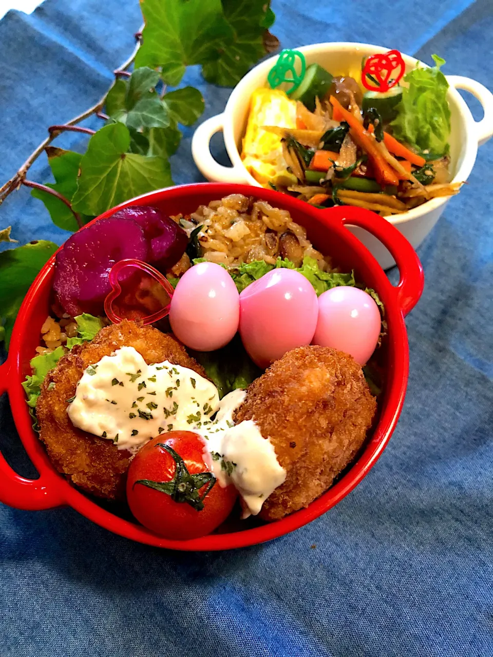 旦那の夜勤のお弁当🍱|ぷーはるひゅうさん