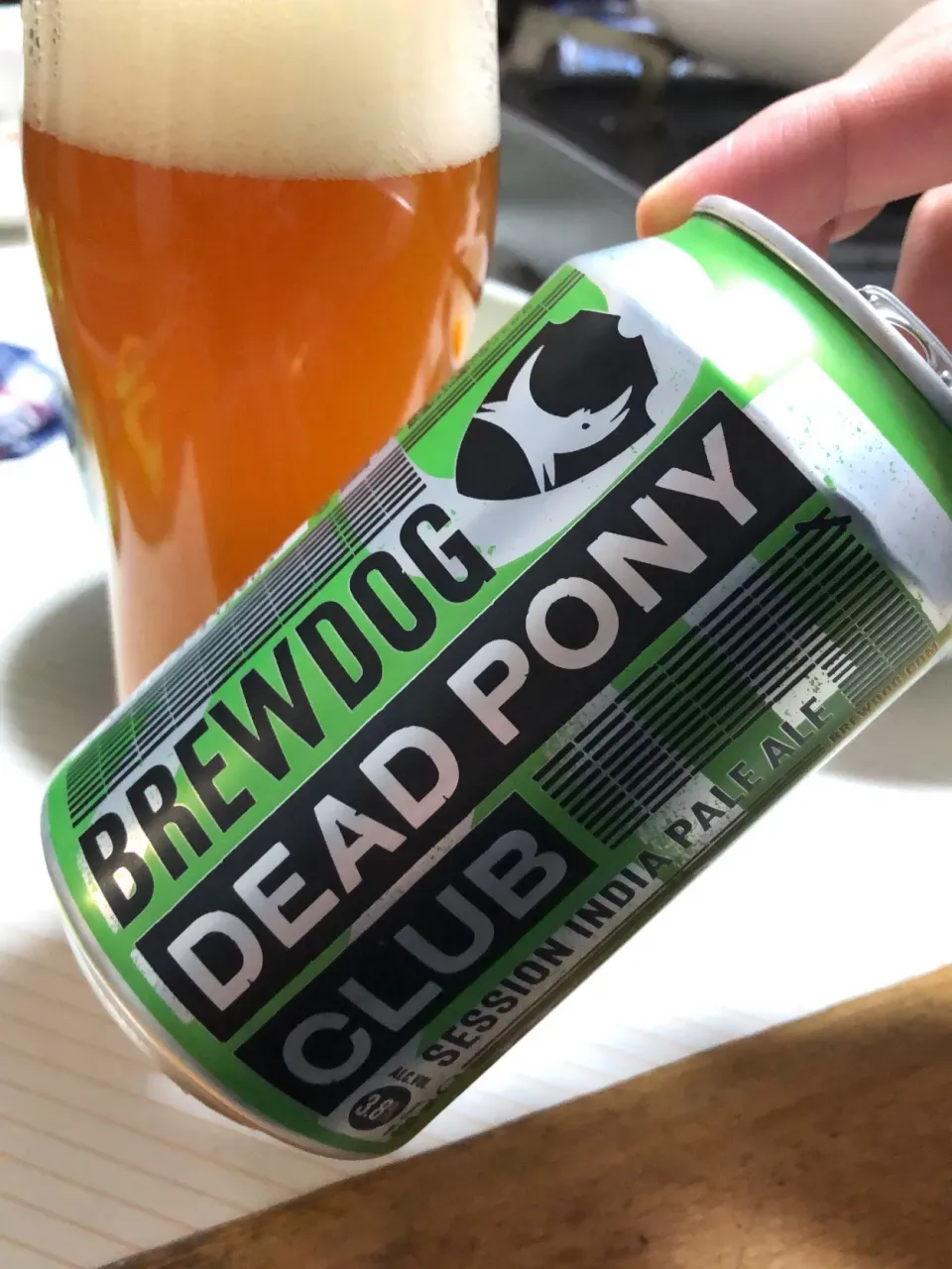 Snapdishの料理写真:Brewdog Dead pony club session india pale ale|rockiさん