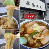 ワンタンチャーシュー麺@白河・茶釜食堂