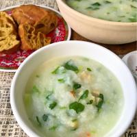 Mayさんの料理 香港風お粥で七草粥＆油条🥖