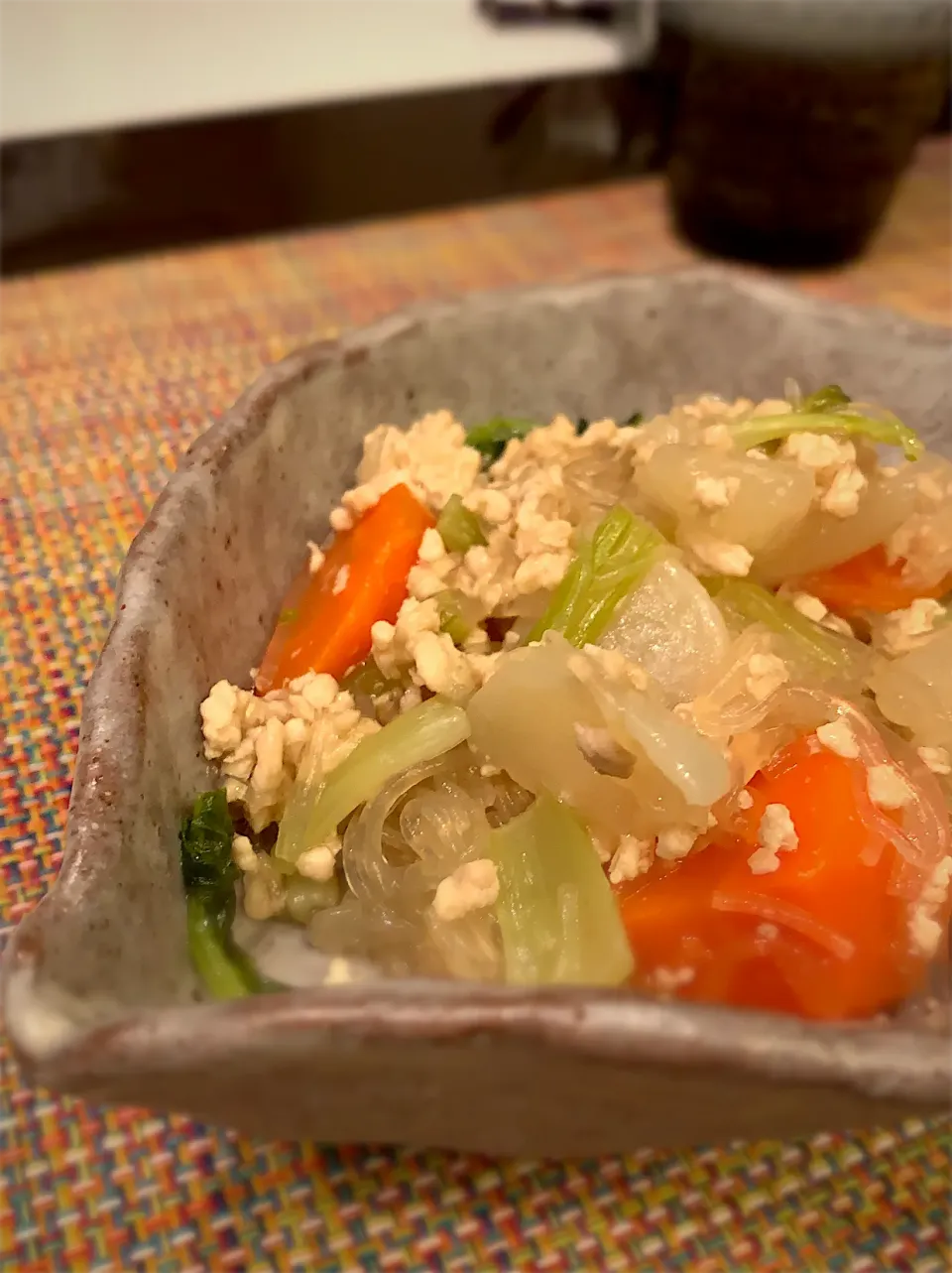 蕪と鷄ミンチの春雨煮|Yochipyさん