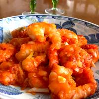 マイルドなエビチリ🦐