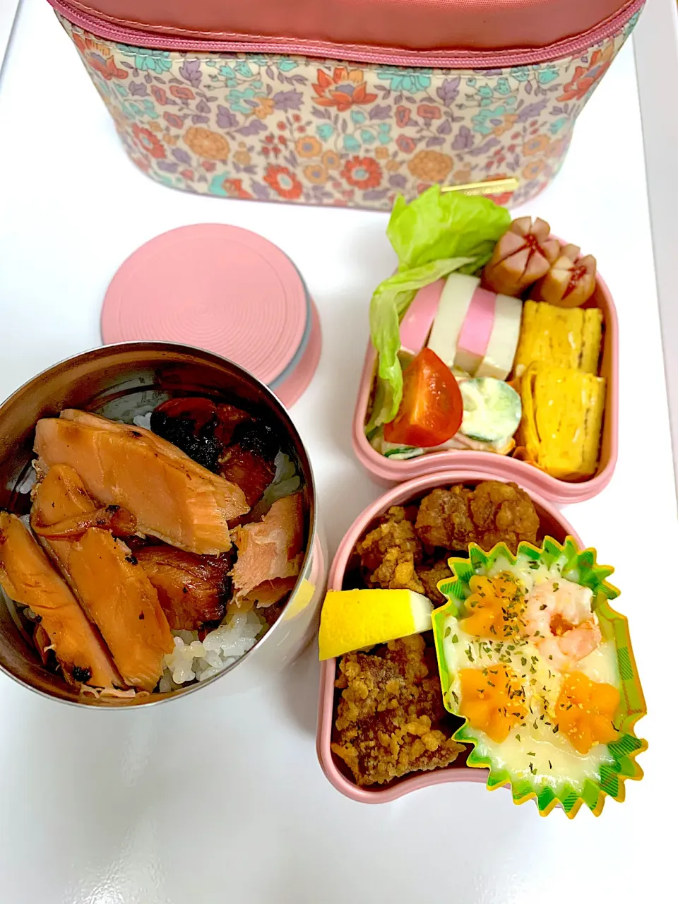 Snapdishの料理写真:2020,1/6 高１娘のお弁当🍱|naoちんさん