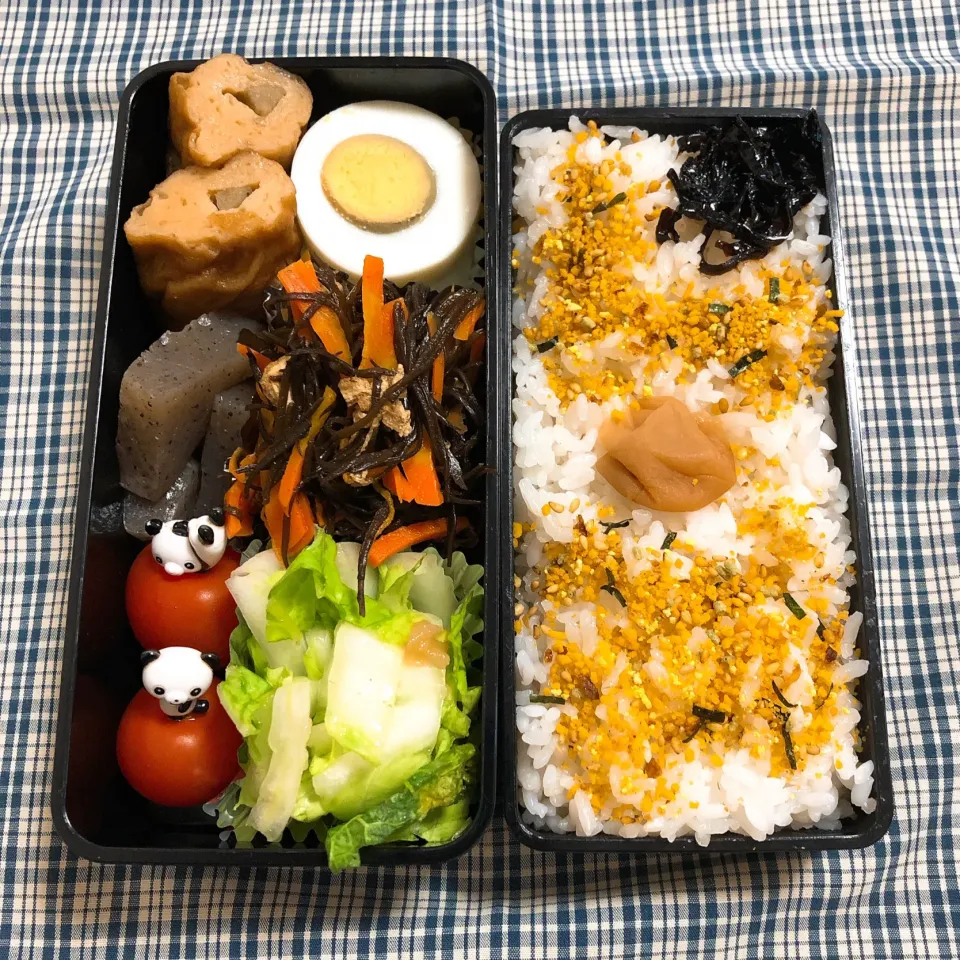 Snapdishの料理写真:2020/1/6
おでん🍢
ゆで卵
ひじき煮
白菜🥬の塩柚子漬
ミニトマト🍅|aichanさん