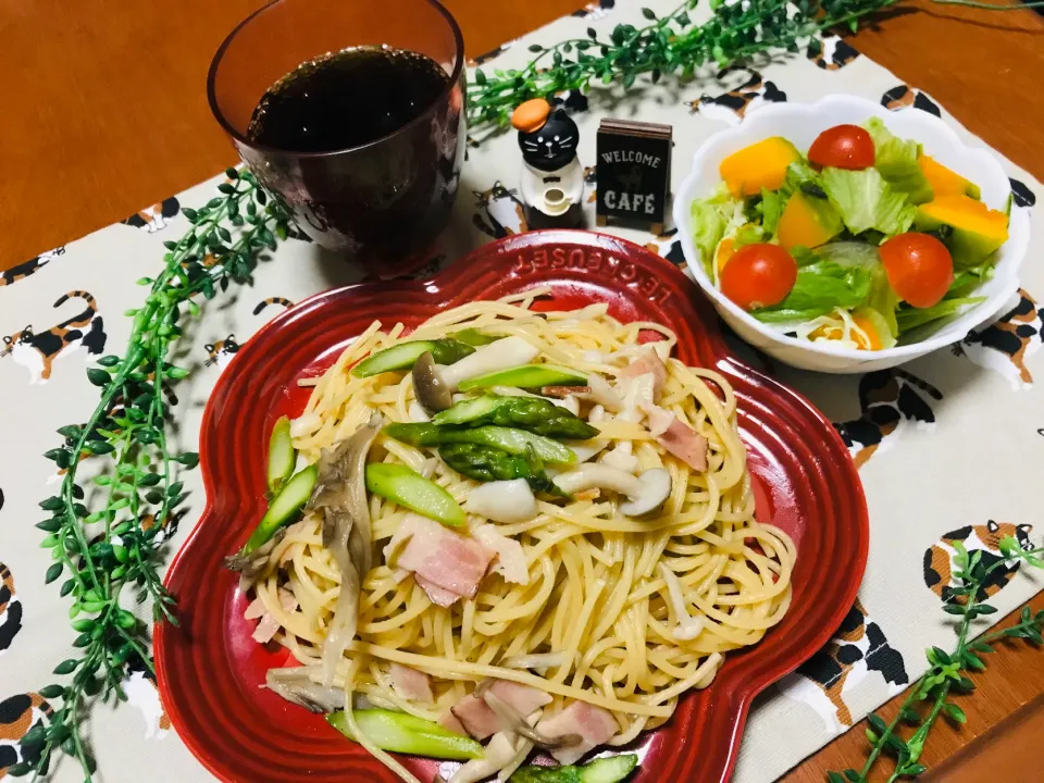 和風きのこ🍄パスタ🍝|バシュランさん