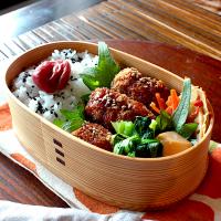 お正月の残り食材でお弁当