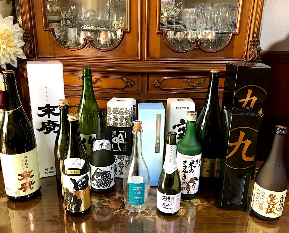 年末年始に飲み尽くした日本酒🌺|henryさん