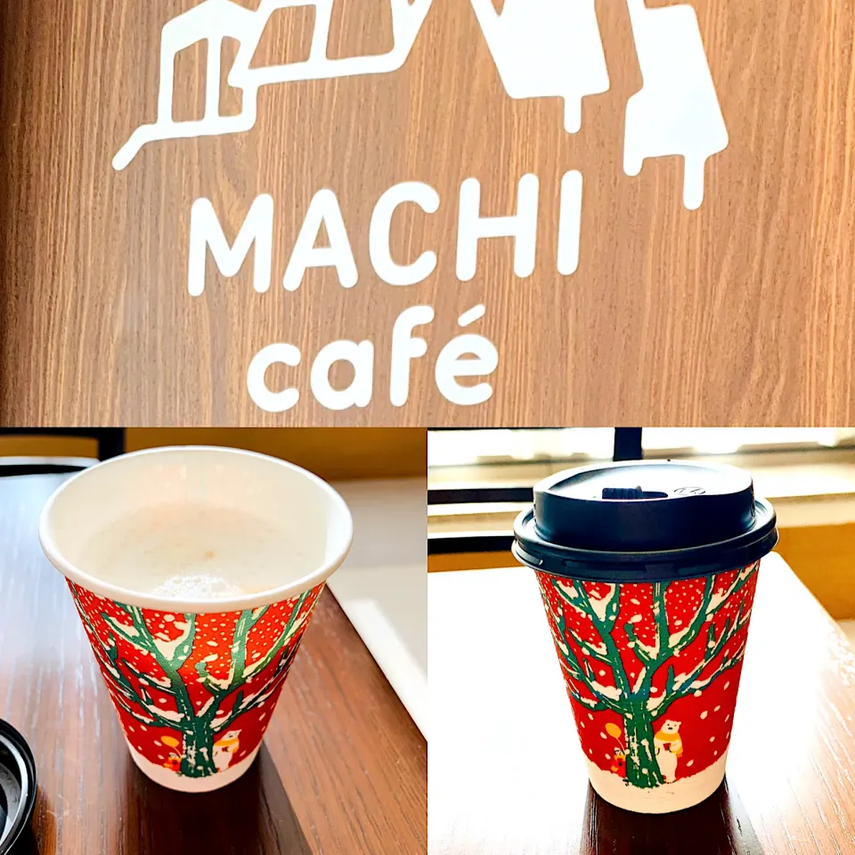 Snapdishの料理写真:MACHI cafe で　カフェラテ|ROSE & ROSEさん