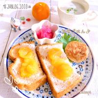 きのう何食べた？のシロさんの栗きんとんのトーストのまねっ子(♡ˊ艸ˋ)♬*