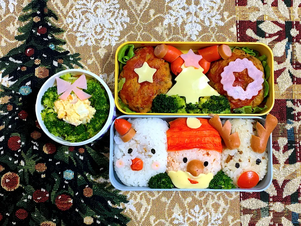 クリスマスの時の旦那さんお弁当|usapinkさん