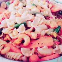 Snapdishの料理写真:Veg Pasta with Cashews|Foodie By Natureさん