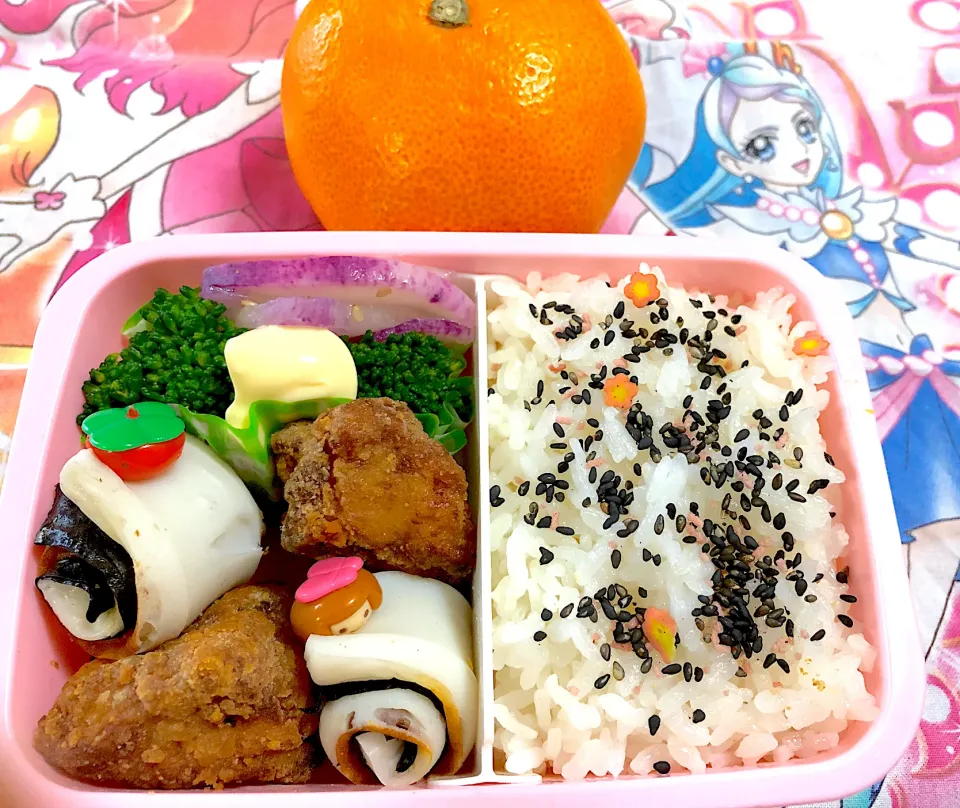 Snapdishの料理写真:2020/01/07学童弁当|さんだーさん