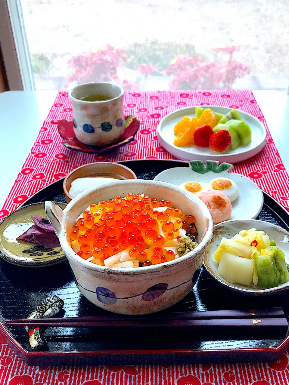 いくら丼でおうちランチ|サミカさん