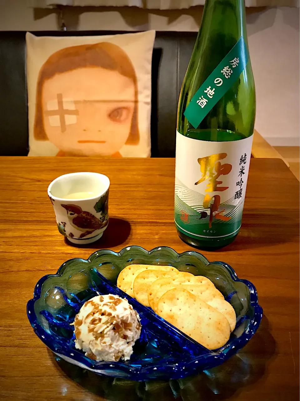 奈良漬けのクリームチーズ和えで晩酌🍶|友紀さん