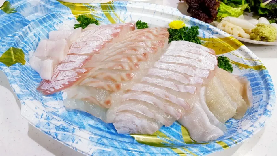 flounder sashimi|steven z.y.さん