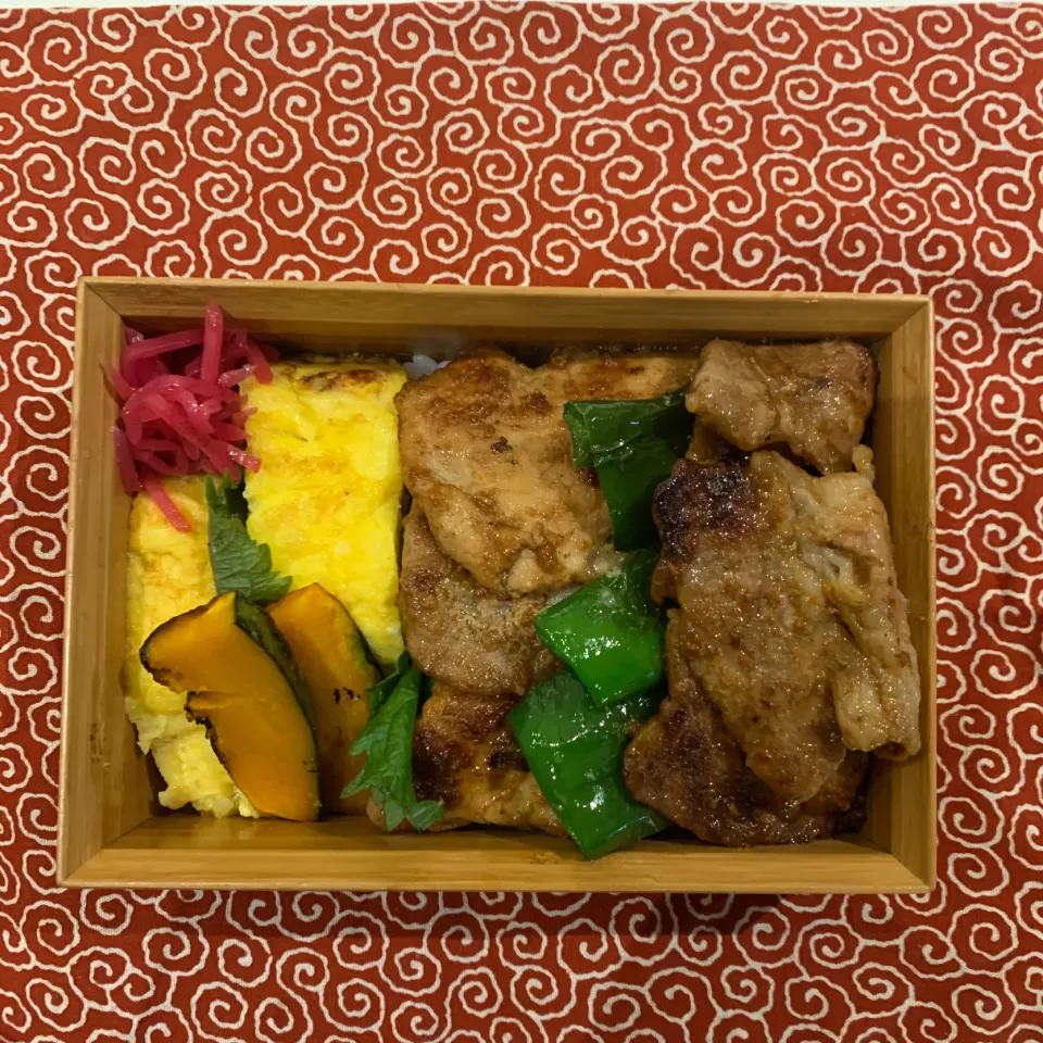 甘酒と塩麹の生姜焼き弁当|momomamaさん