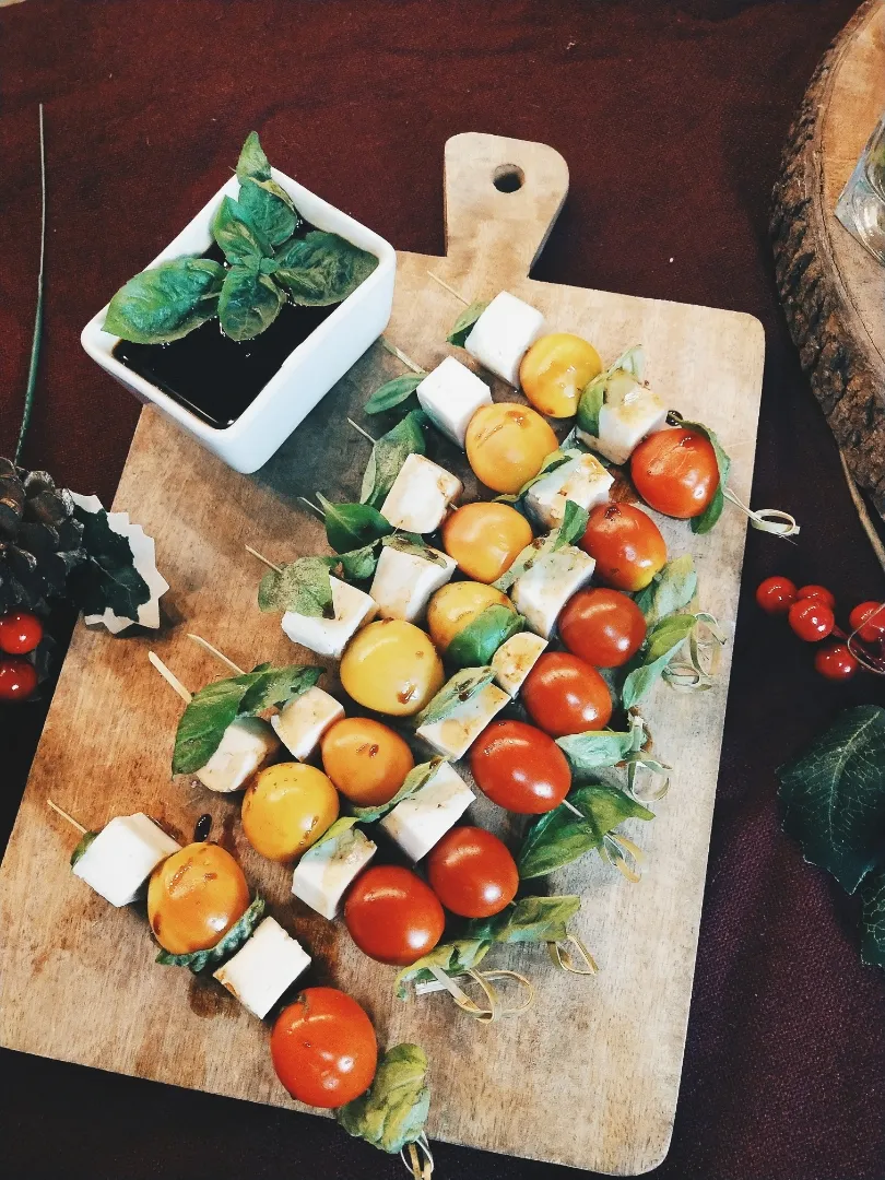 Snapdishの料理写真:Caprese Skewers|'Julié Annさん