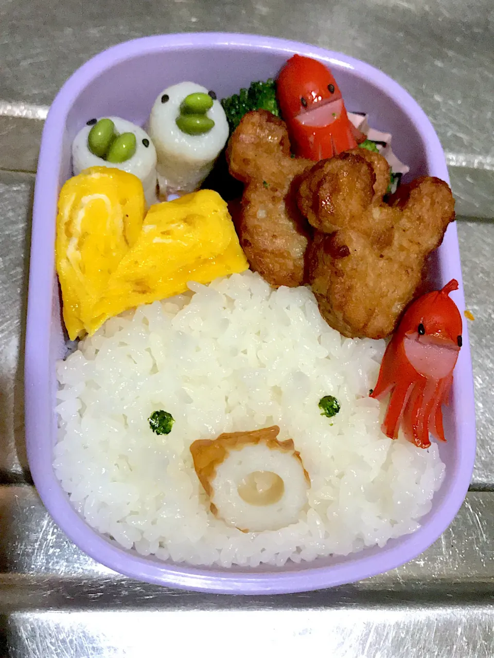 タコさん弁当♪|こーやさん