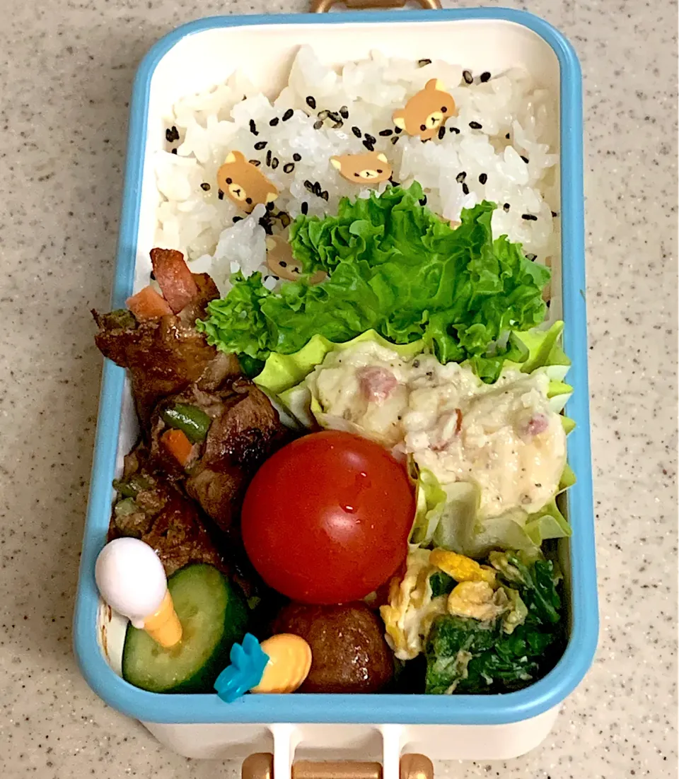 牛肉の野菜巻き弁当|besさん