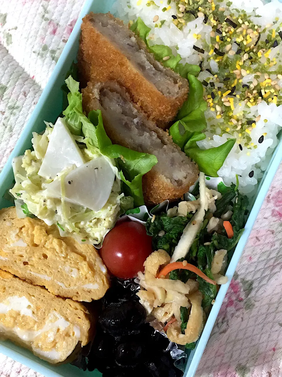 Snapdishの料理写真:今年最初のお弁当です🍱|桜もちさん