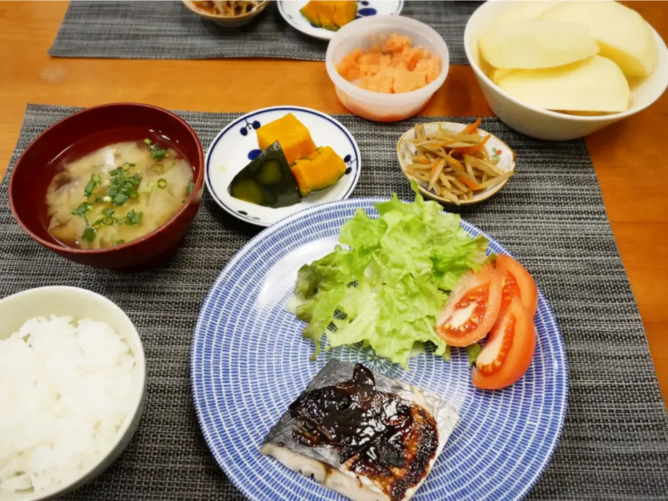 20/01/07 夕飯♪ 鰆味噌焼き|ikukoさん