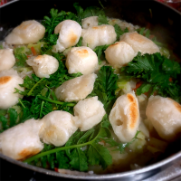 今年の七草粥　ウチは餅が入るのが定番！