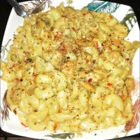 white sauce chicken cheese pasta|Ankitaさん