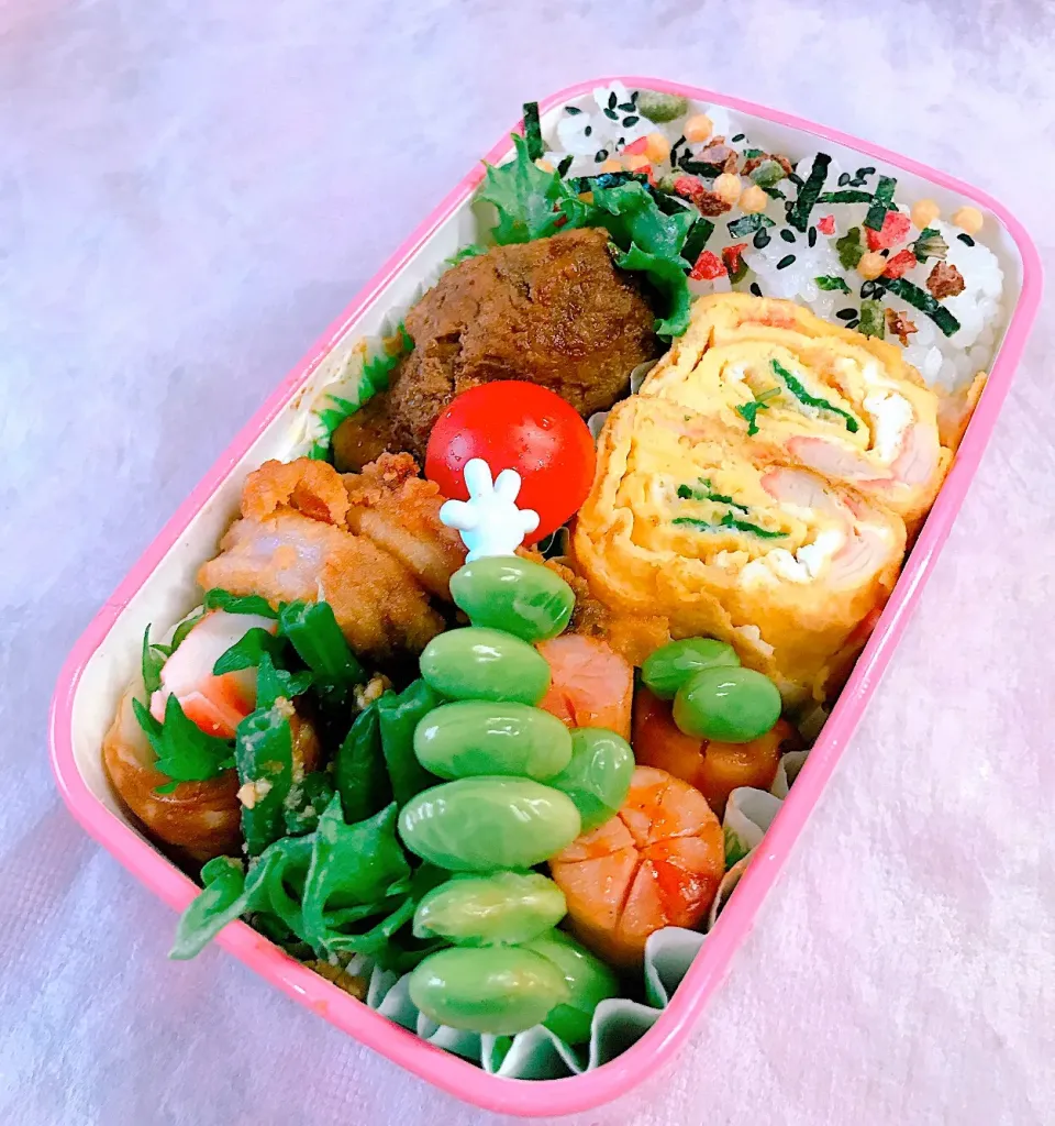 火曜日　娘のお弁当|かっちゃん杉さん