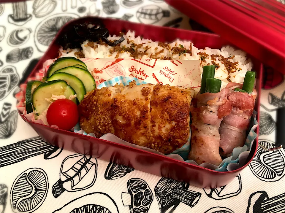 息子弁当〜52 むね肉ソテー弁当|mashaさん