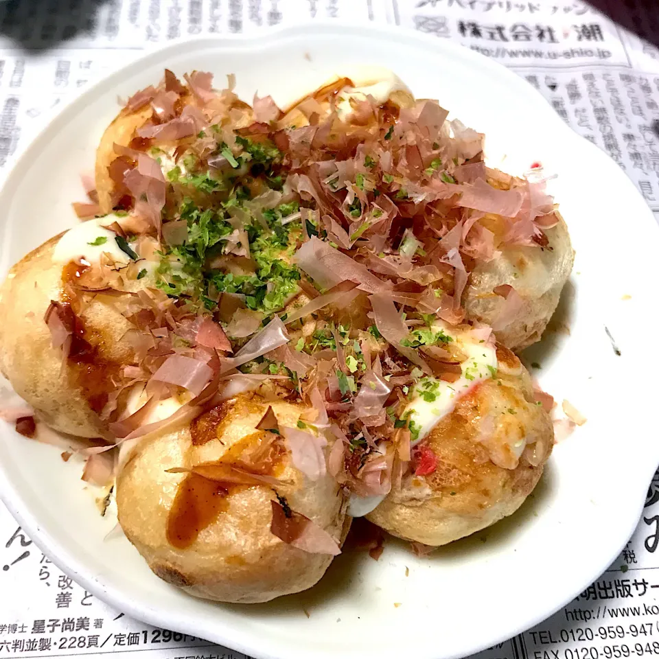 たこ焼きとインフル|あやちゃんママさん