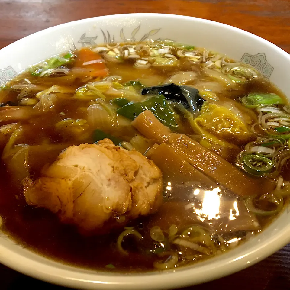 晩ごはん⭐️⭐️⭐️                                             あんかけラーメン|ぽんたさん