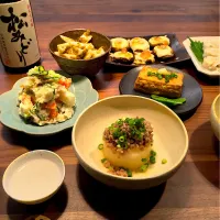 週末ご褒美日本酒晩酌|すいかみどりさん