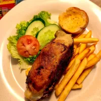 grilled chicken cordon bleu|Jenssen Ooi Yeap Sengさん