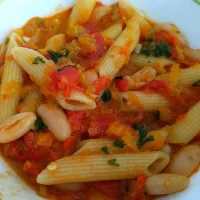 Macaroni with Mixed Peppers and Beans (Jalapeno replace for Habanero) UIP pg. 33|knoさん