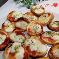 《レシピ有》バゲットでマヨケチャトースト、シャインマスカット。