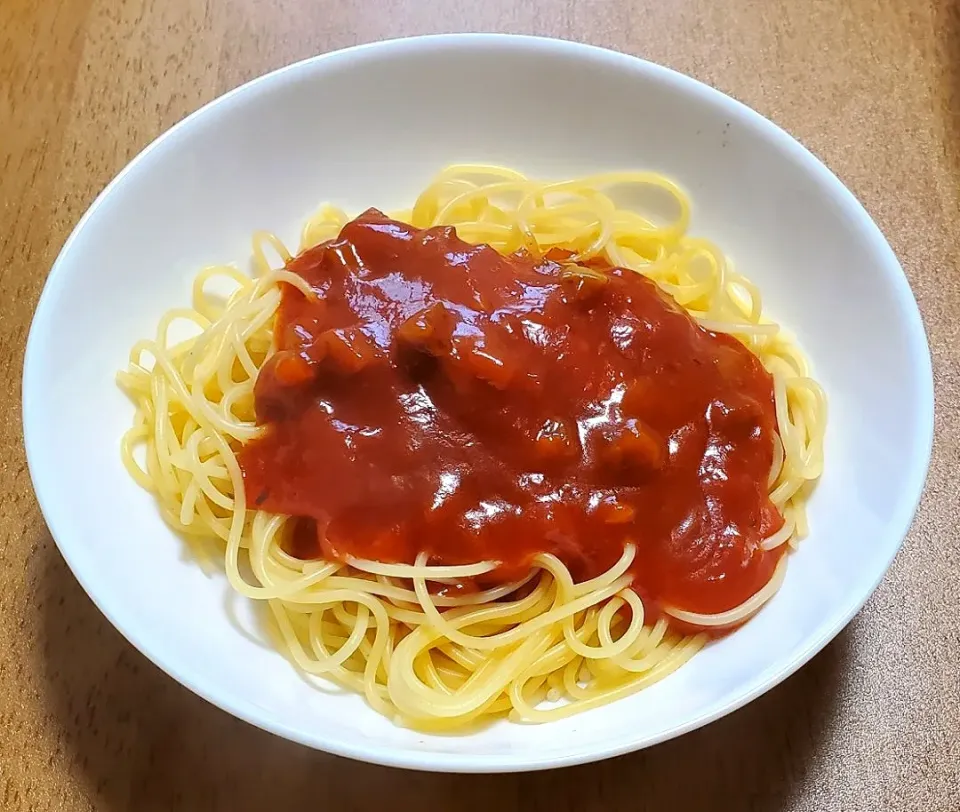 なすとトマトソースのスパゲッティ|ナナさん