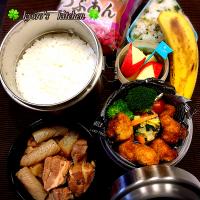 2020/01/09【高校男子弁当】角煮＆ささみフライ