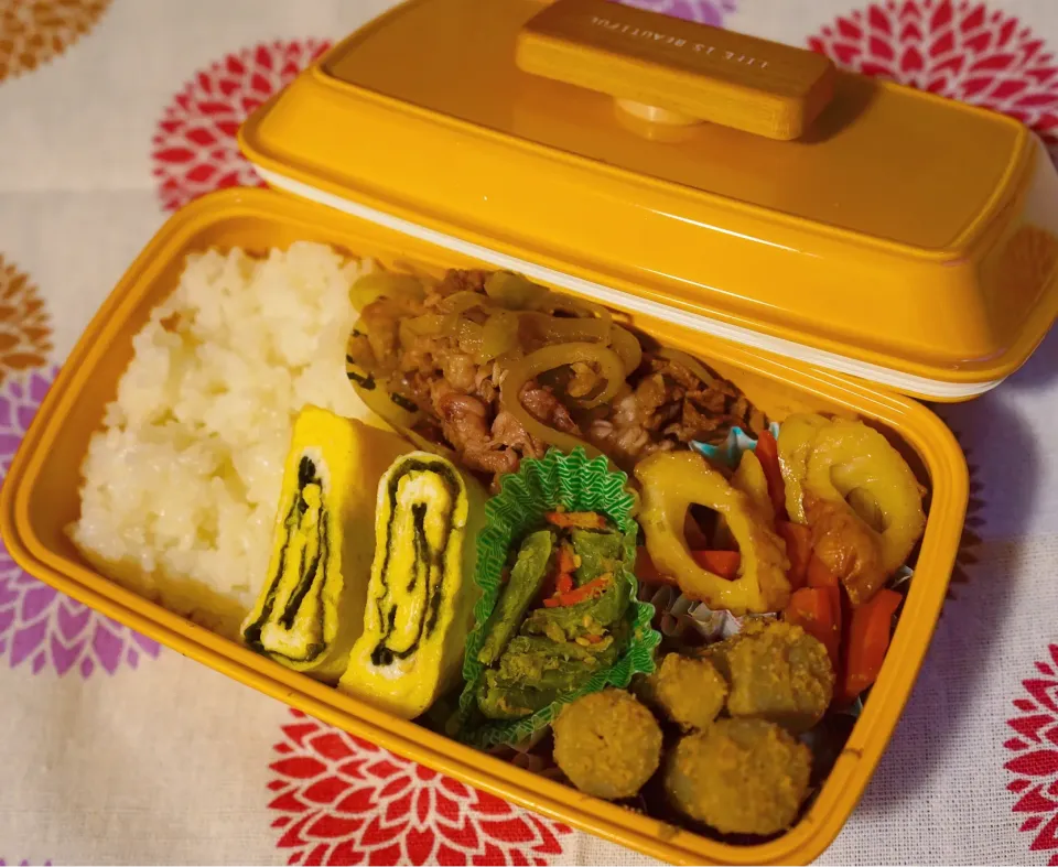 Snapdishの料理写真:今日のお弁当|pumpkinさん