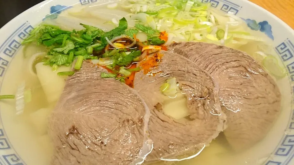 【出張麺、名古屋市中区】
【2018年6月創業】
蘭州拉麺 季 栄店
蘭州拉麺（平麺を選択）
＠栄
20007|大脇さん