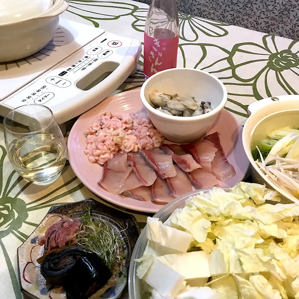 鰤しゃぶで今日は日本酒〜麒麟山～✨|てるみさん