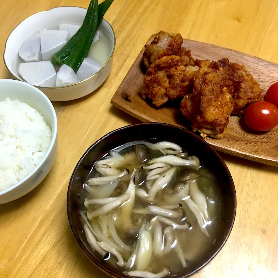 から揚げと里芋の煮物|のんさん