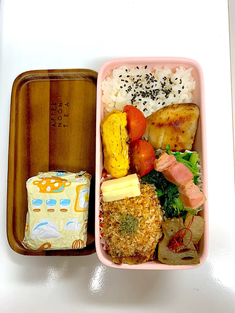 2020,1/10 高１娘のお弁当🍱|naoちんさん