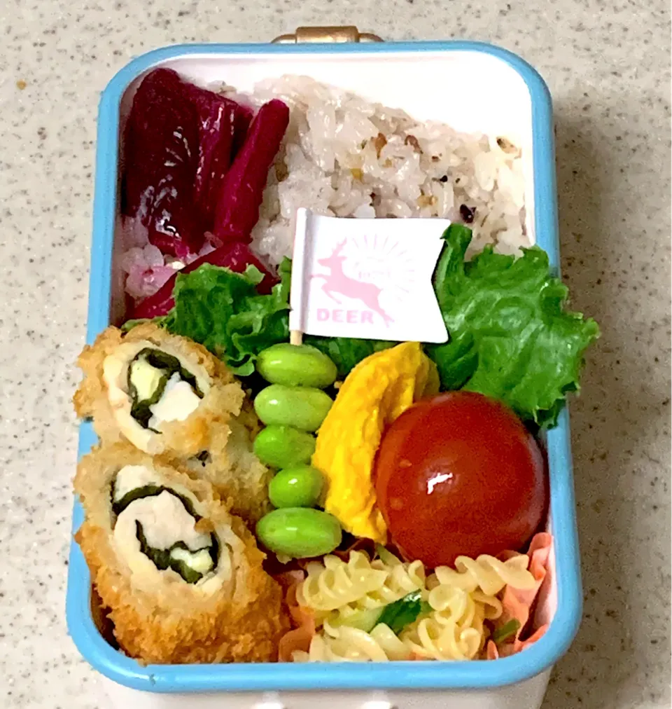 ささみチーズロール揚げ弁当|besさん