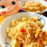 炒めない♡炊き込み炒飯。