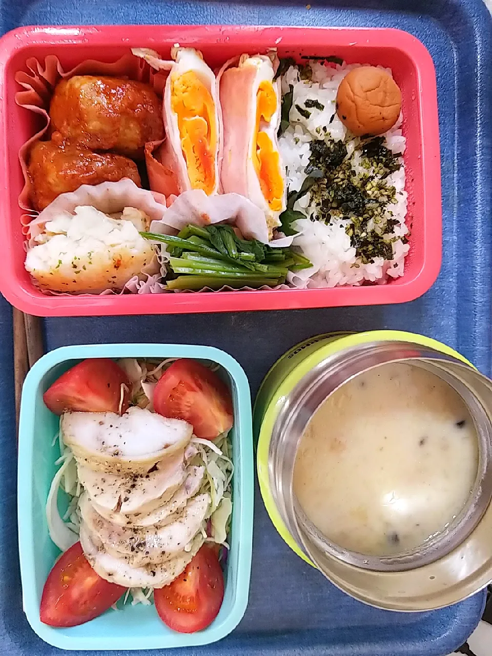 Snapdishの料理写真:本日の、お弁当|ひぐっちさん