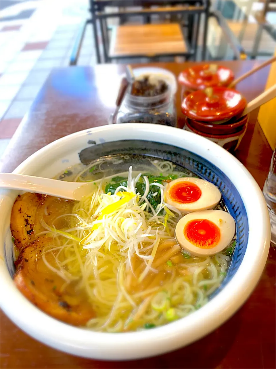 Snapdishの料理写真:俺流塩ラーメン|まみさん