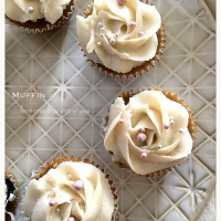 柚子酵母 de 珈琲黒豆マフィンマフィン